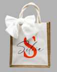 Personalized jute bag SMALL